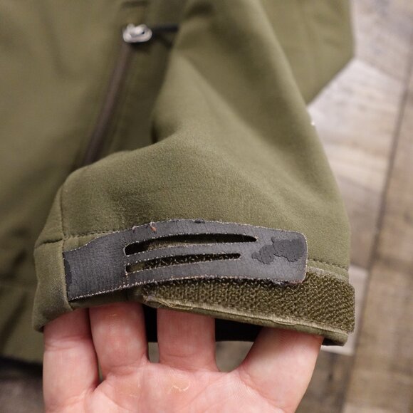 The North Face Apex Softshell Jacket Men’s Medium Olive Green - Picture 7 of 14